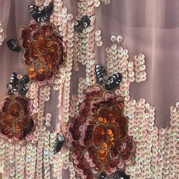 Sequin floral dress - Picture 2 of 4